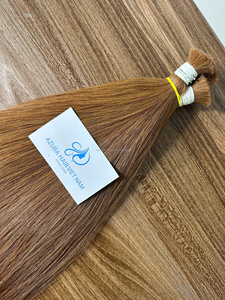 6-32 pouces cheveux humains en vrac beaucoup de couleur en gros os cheveux raides faisceaux Extensions de cheveux - Product Image 2