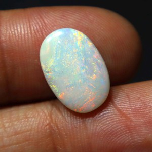 3 Carat Natural Australian Opal Solid Coober Pedy Loose Gemstone Good A+++ Multi <b>Fire</b> Handmade for Jewelry Making <b>Stone</b> - Product Image 1