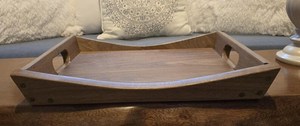 Christmas Wood Gift Tray Christmas Wood <b>Hamper</b> Tray Christmas Wood Organizer Tray Christmas Wood Storage Tray Christmas Wood - Product Image 4