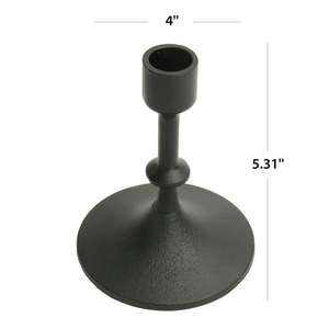 Candelabro de Metal de Diseño Único para Mesa, Estilo Religioso, 5 Brazos, Color Dorado Rústico, Portavelas y Porta Velas en Barra, Gran Venta - Product Image 6