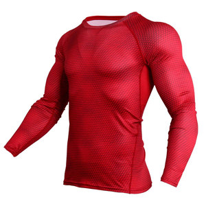 Ensemble de compression haut de gamme pour l'entraînement, vêtements de sport respirants, tissu extensible, tenue de fitness pour homme - Product Image 2