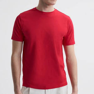 Logo personnalisé conception Premium look lourd t-shirt 280GSM plaine t-shirt pour hommes unisexe col rond t-shirt - Product Image 1