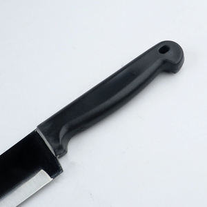 Cuchillo de Chef Profesional de Acero Inoxidable con Mango Negro, Cuchillo Afilado para Cortar y Rebanar Carne, Herramienta Resistente para Preparación de Alimentos en la Cocina - Product Image 6