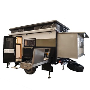 Luxury Steel RV Caravan Travel House Motorhome Mobile Home Camper Kitchen Bathroom Sleeping Space Portable Container Living <b>Unit</b> - Product Image 2