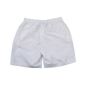 Elastic Waist Men's Woolen Embroidered Front Shorts Breathable Lightweight Comfortable <b>Athletic</b> Casual Sports - Product Image 2