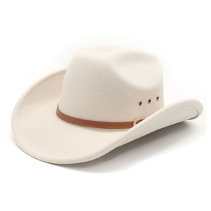 Sombrero Vaquero Estilo Occidental Americano de Moda, 100% Poliéster, para Viaje, Verano, Casual, Suave, Tejido de Alta Calidad - Product Image 5