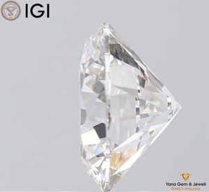 Diamante Cultivado en Laboratorio con Certificado IGI, 4.00 Quilates, Corte Brillante Redondo, Color G, Claridad VVS2, Ideal para Joyería - Product Image 4