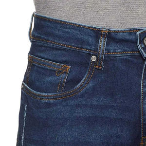 Pantalones de mezclilla para hombre, de nueva llegada, a la moda, transpirables, con lavado desgastado, corte recto, personalizados, estilo streetwear - Product Image 5