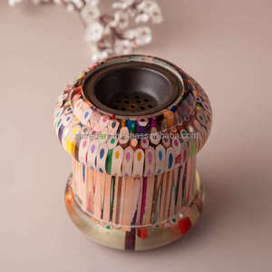 Majestic Mirage 2025 quemador de resina de lujo River Oud hecho a mano árabe Madkhan para regalos de Eid y decoración espiritual para el hogar - Product Image 1