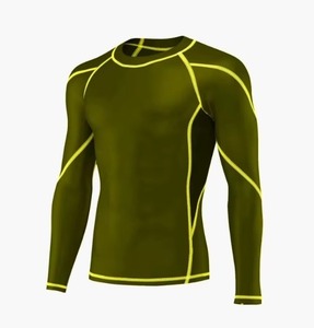 Men's Lightweight Sleeveless Rash Guard with Custom Logo Printing Polyester/Nylon Fabric Breathable Outdoor Use - Product Image 3