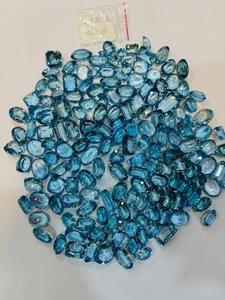 Topacio Azul Cielo Premium, Piedras Preciosas Sueltas Facetadas, Mezcla de Formas, Lote al por Mayor de Piedras de Topacio Talladas, Hermoso Topacio Azul - Product Image 5