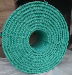 Cuerda de Lona Verde de Alta Resistencia 6mm 8mm 10mm 14mm 18mm Polipropileno Azul Amarillo Cuerdas Trenzadas de 3 y 4 Hilos Hechas en India - Product Image 1