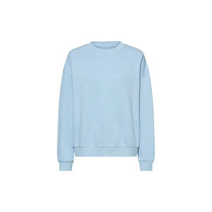 เสื้อสเวตเชิ้ตคอกลมผ้าฝ้ายฟลีซ 100% สำหรับฤดูหนาว สไตล์สตรีทแวร์ เนื้อผ้าสั่งทำพิเศษ หนานุ่ม ระบายอากาศได้ดี แขนยาว สำหรับผู้หญิง - Product Image 2