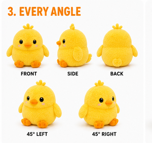 Juguete de Peluche de Pato para Perro, Juguete de Peluche para Mascotas, Lindo Juguete de Animal para Masticar, Juguete Chirriante para Perro, Juguete Duradero para Mascotas, Juguete para la Dentición de Cachorros, Juguete Interactivo para Perro - Product Image 4