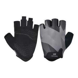 Guantes de Ciclismo Transpirables de Medio Dedo en Cuero Hechos a Medida con Impresión de Logotipo Personalizado, Guantes de Carreras Profesionales a Precio de Mayoreo - Product Image 1