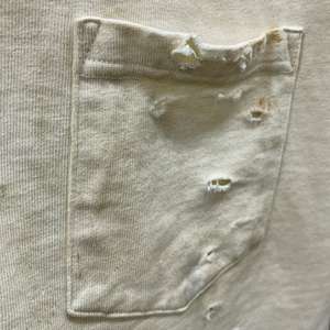 T-shirt Homme Vintage Coupe Boxy Personnalisée en Maille Thermique Gaufrée Streetwear Camouflage Manches Longues Oversize Délavé à l'Acide - Product Image 2