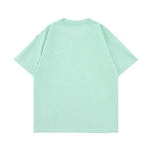 เสื้อยืดคอกลมแขนสั้นทรงโอเวอร์ไซส์สำหรับผู้ชาย สวมใส่สบาย เหมาะสำหรับออกกำลังกาย ลำลอง เป็นมิตรกับสิ่งแวดล้อม ผ้าถักเนื้อนุ่ม ระบายอากาศได้ดี ล้างสีแบบแอซิดวอช - Product Image 4