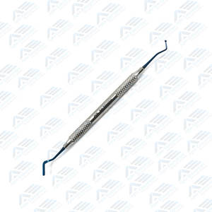 Instrumentos de Relleno de Resina Compuesta de Alta Calidad, Instrumentos Dentales con Puntas Azules, Instrumentos de Pulido de Plástico Plano - Product Image 6