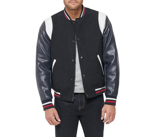 Chaquetas Varsity de Invierno para Hombre en Color Sólido, Nuevo Diseño, Chaqueta Varsity Personalizada de la Mejor Calidad y Duradera para Hombre en Venta, Servicio OEM - Product Image 5
