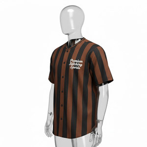 Professional Sports Men Baseball Uniform Softball Jersey Sports 3D <b>Patchwork</b> Private Label Sublimation Printed 100% Sports Kit - Product Image 3