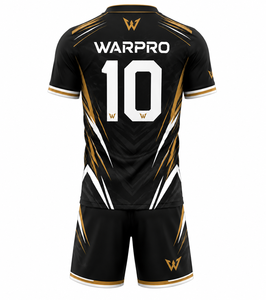 ชุดฟุตบอลสำหรับผู้ชาย ชุดแข่งขันฟุตบอลแบบซับลิเมชั่น เสื้อและกางเกงขาสั้น ชุดทีมกีฬาฟุตบอล ชุดทีมฟุตบอลแห้งเร็ว แขนสั้น - Product Image 2