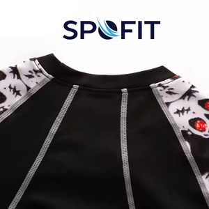 Custom Long Sleeve Rash Guard <b>Men</b> Sublimation BJJ MMA <b>Compression</b> <b>Shirt</b> Quick Dry UV Protection Gym Training Rash Guard OEM ODM - Product Image 6