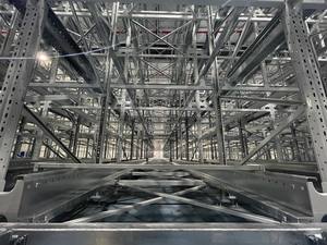 Sistema de estanterías de transporte por radio para almacenamiento en almacén, estanterías de paletización automatizadas de alta resistencia para logística industrial y almacenamiento en frío - Product Image 3