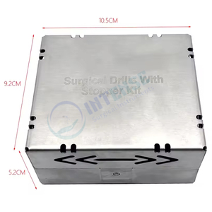 Kit de 21 pièces de fraises d'osteodensification pour système de forage d'implants dentaires électriques, en acier inoxydable noir, instruments chirurgicaux - Product Image 2