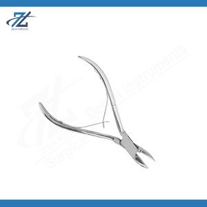 Professional Cuticle Nipper Stainless Steel <b>Nail</b> Cutter Wide Jaw Curved Blade Manicure Pedicure <b>Nail</b> Care <b>Tool</b> Made Pakistan - Product Image 6