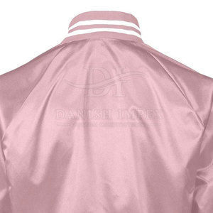 Online Best Selling Cheap Price Satin Jackets Low MOQ Waterproof Breathable Men Satin Jackets With <b>Covered</b> <b>button</b> - Product Image 5