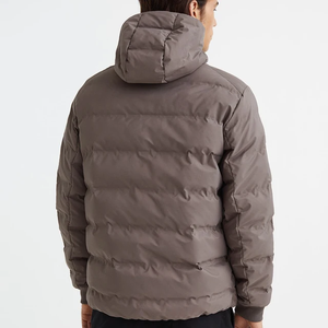 Bubble <b>Jacket</b> for Adult <b>Men's</b> Winter Coat With Adjustable Hood Waterproof Lightweight <b>Men</b> Down Hoodie Puffer <b>Jackets</b> - Product Image 4
