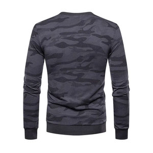 Sudaderas para hombre, cómodas, de cuello redondo, mezcla de algodón, para trabajar desde casa y uso casual. - Product Image 3