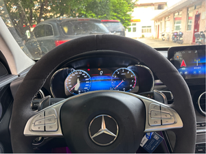 12.3 Inch <b>Auto</b> Dashboard Instrument Cluster for Mercedes-Benz C-Class/GLC-Class 2015-2019 Wireless CarPlay HD Input -XTRONS - Product Image 6
