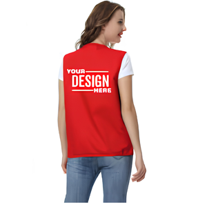 Gilet de Journaliste, Gilet de Journaliste Photo, Gilet de Presse, Haute Visibilité, Réfléchissant, Multi-Poches, Utilitaire, Porte-Logo, Porte-Identité, Poche Radio, Personnalisé - Product Image 3