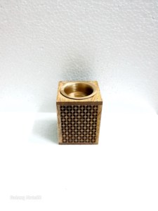 Brûleur d'encens Bakhoor Mubkhara en bois de manguier, artisanal, écologique, religieux, arabe, régional, à très bon prix - Product Image 2