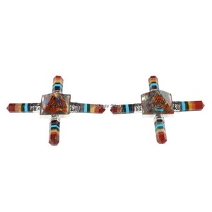 Générateur d'énergie à sept chakras en agate sculptée Style Feng Shui pour la décoration de la maison - Product Image 4