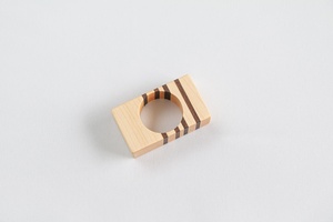 Anillo de servilleta de madera para mesa de comedor, accesorio para decoración de bodas, cenas formales, eventos sociales, idea elegante para la decoración de la mesa. - Product Image 4