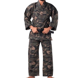 Uniforme de Karate Transpirable, Duradero y de Secado Rápido, 100% Algodón, Uniforme de Artes Marciales, Ropa de Entrenamiento de Judo para Adultos, Unisex - Product Image 1