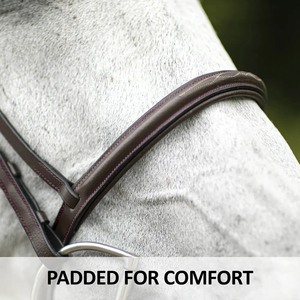 Bridon de cheval occidental en cuir de vache véritable à 100 %, marque privée OEM, produit fiable avec collier de poitrine - Product Image 6