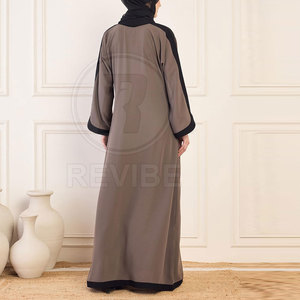 Abaya pour femmes en tissu de qualité supérieure - Doux, respirant, confortable, élégant, longueur au sol, manches longues, pour un usage quotidien décontracté, toutes saisons - Product Image 3