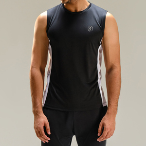 Débardeur décontracté pour homme, 100 % polyester, idéal pour l'été, la gym et le sport, respirant, écologique, séchage rapide, léger – Meilleure vente - Product Image 2