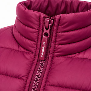 OEM Men's Puffer <b>Jacket</b> Custom Logo Winter Warm <b>Canvas</b> Outerwear Hooded Stand Collar Full Zip Windproof Breathable 100% - Product Image 2