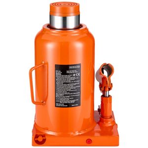 Martinetto idraulico a bottiglia saldato da 50 tonnellate/110231 libbre, a 3 sezioni, con manico lungo, portata di sollevamento 11FT 17.32FT, capacità di carico 20T per uso automobilistico - Product Image 1