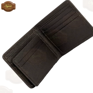 Handmade Woven Heritage Leather <b>Wallet</b> | Genuine Leather Bifold <b>Wallet</b> Men | Slim Vintage Style <b>RFID</b> <b>Blocking</b> Eco-Friendly PVC - Product Image 5