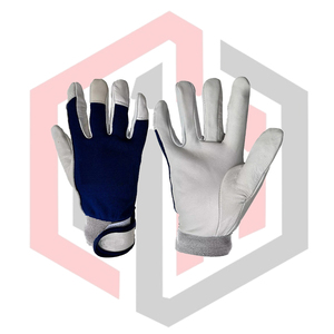 Guantes de Trabajo Mecánico de Cuero Sintético, Anti-Impacto, Antideslizantes, Transpirables, de 11oz de Grosor, Equipo de Seguridad para Minería y Construcción - Product Image 1
