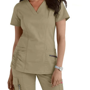 Medical <b>Scrubs</b> Uniform Daily Wear Healthcare <b>Work</b> Clothing For Hospitals - Product Image 2