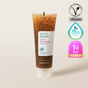 Merci Farmer Phyto Relieful Cica Gel Nettoyant Visage 120ml Haute Qualité - Product Image 1