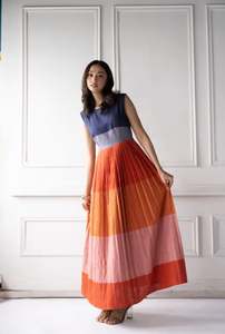 Vestido Maxi sin Mangas para Mujer, Corte Elegante para Uso Diario, Vacaciones, Alta Calidad, Logotipo Personalizado, Manga Larga, Holgado - Product Image 4