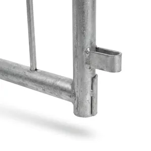 Panel de Valla Temporal Rectangular de Acero Galvanizado, Estilo Industrial, para Control de Multitudes - Product Image 4