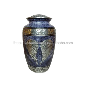 Urnas de Cremación para Mascotas Adultas de Aluminio al por Mayor, Tamaño de 10 Pulgadas, 220 Pulgadas Cúbicas, Diseños Personalizables, Artículos Funerarios de Recuerdo para Humanos - Product Image 1